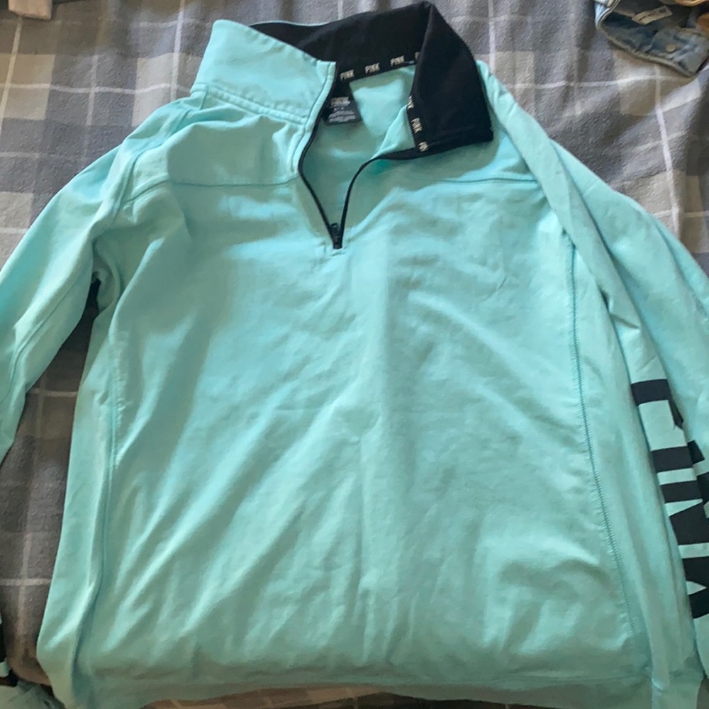 Long sleeve pink sweater